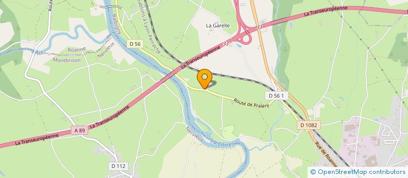 localisation de l'entreprise MONSIEUR GEORGES RAMBAUD  BALBIGNY