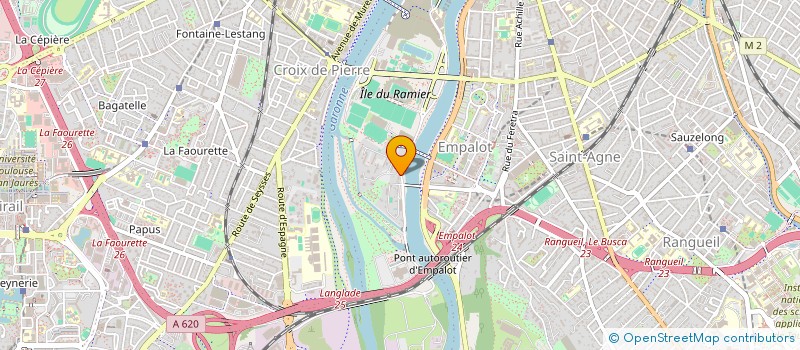 localisation de l'entreprise MONSIEUR GEORGES RANDRIA  TOULOUSE