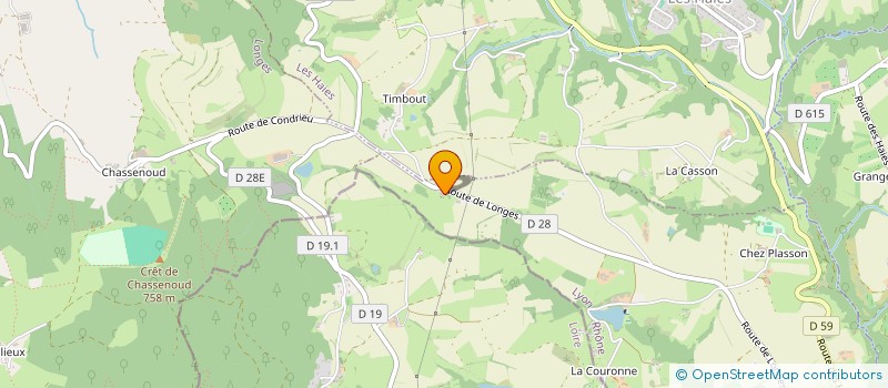 localisation de l'entreprise MONSIEUR GEORGES RASERA  CONDRIEU