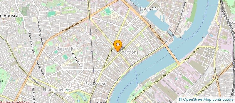 localisation de l'entreprise MONSIEUR GEORGES REJASSE  BORDEAUX