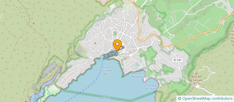 localisation de l'entreprise MONSIEUR GEORGES REMOUET à CASSIS