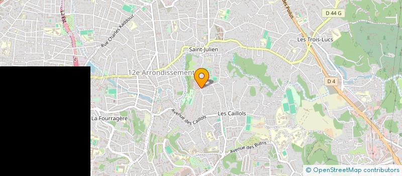 localisation de l'entreprise MONSIEUR GEORGES RENARD à MARSEILLE