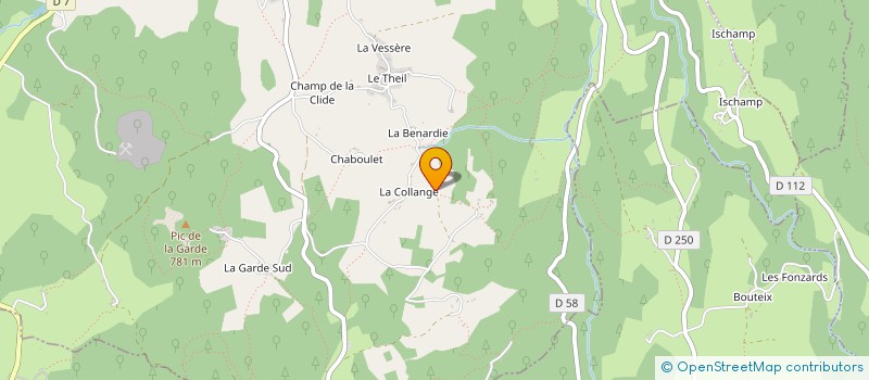 localisation de l'entreprise MONSIEUR GEORGES RENARD  TREZIOUX