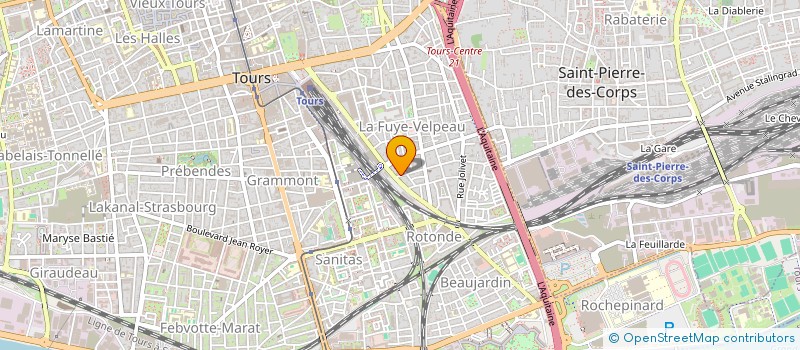 localisation de l'entreprise MONSIEUR GEORGES RENOU à TOURS