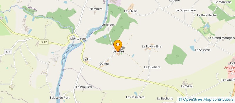 localisation de l'entreprise MONSIEUR GEORGES REUMEAU à MARTIGNE-SUR-MAYENNE