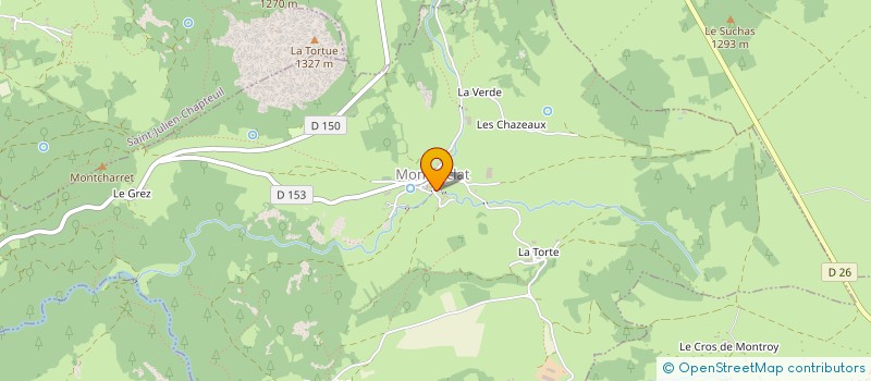 localisation de l'entreprise MONSIEUR GEORGES REY à LANTRIAC