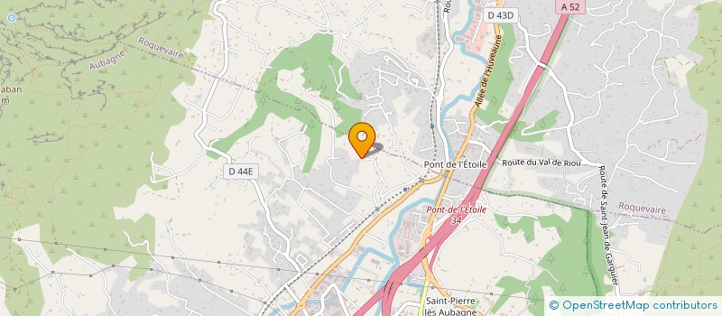 localisation de l'entreprise MONSIEUR GEORGES REY  AUBAGNE