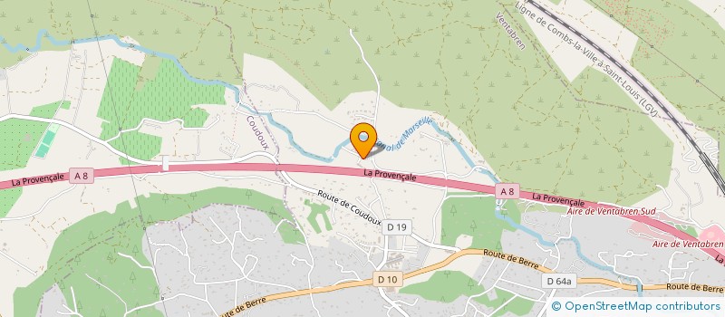 localisation de l'entreprise MONSIEUR GEORGES REYNIER  VENTABREN