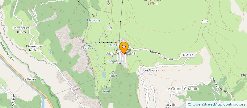 localisation de l'entreprise MONSIEUR GEORGES RIBOT  AURIS