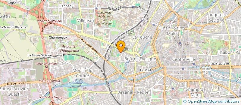 localisation de l'entreprise MONSIEUR GEORGES RICARD à RENNES