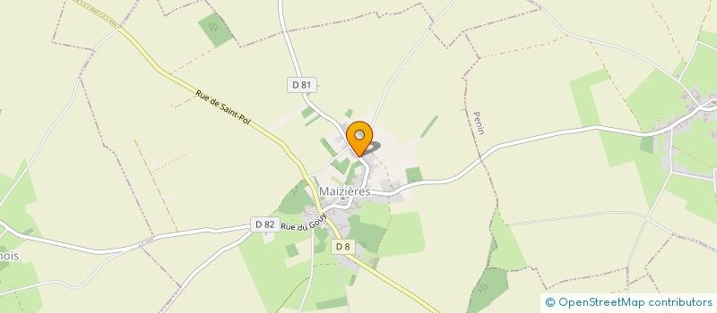 localisation de l'entreprise MONSIEUR GEORGES RICART  MAIZIERES