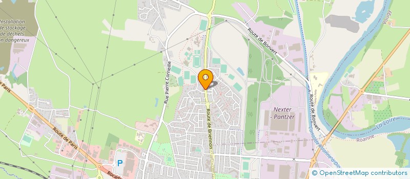 localisation de l'entreprise MONSIEUR GEORGES RIDOLFI  MABLY