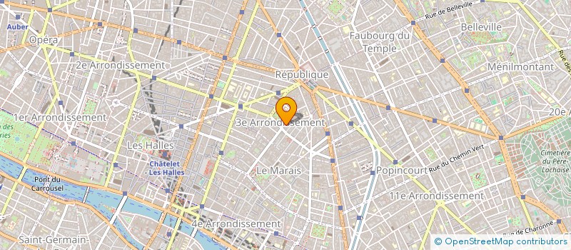 localisation de l'entreprise MONSIEUR GEORGES ROBBA  PARIS