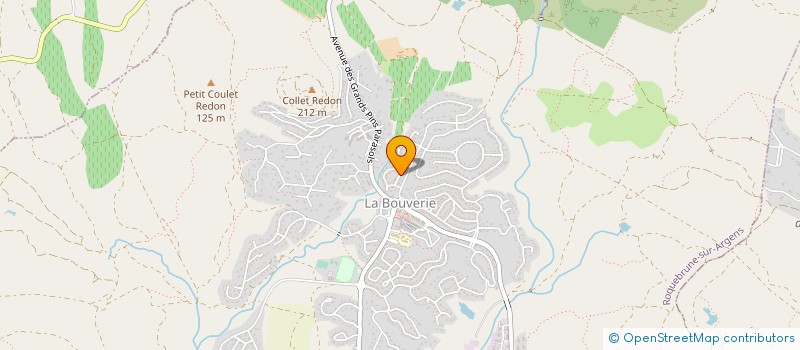 localisation de l'entreprise MONSIEUR GEORGES ROBICHE  ROQUEBRUNE-SUR-ARGENS