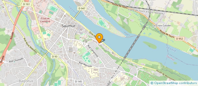 localisation de l'entreprise MONSIEUR GEORGES ROBYN  SAUMUR