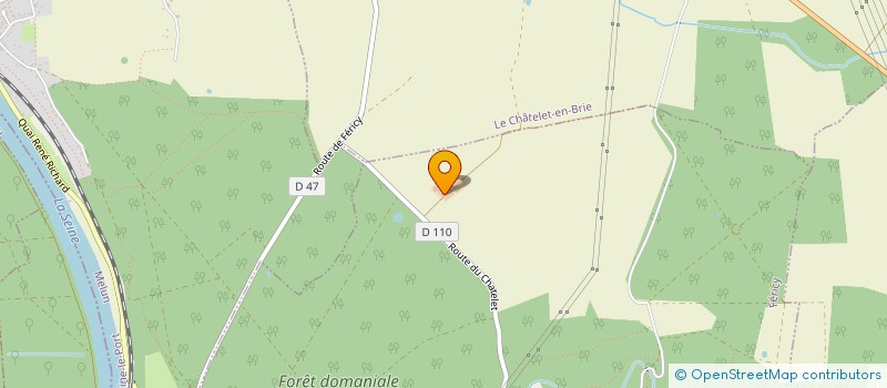 localisation de l'entreprise MONSIEUR GEORGES ROCHER  FERICY