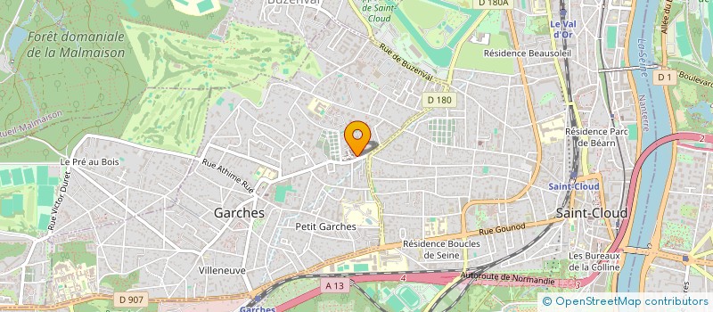localisation de l'entreprise MONSIEUR GEORGES RODRIGUES à GARCHES
