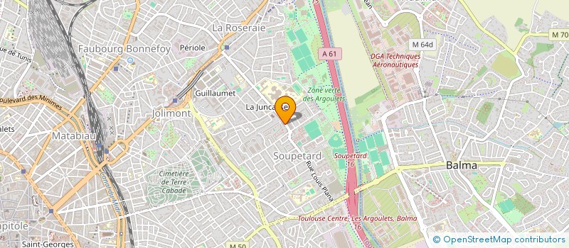 localisation de l'entreprise MONSIEUR GEORGES RODRIGUEZ  TOULOUSE