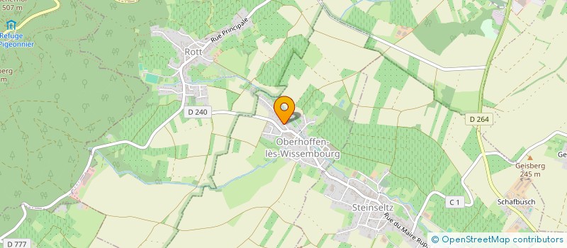 localisation de l'entreprise MONSIEUR GEORGES ROEGLER  ROTT