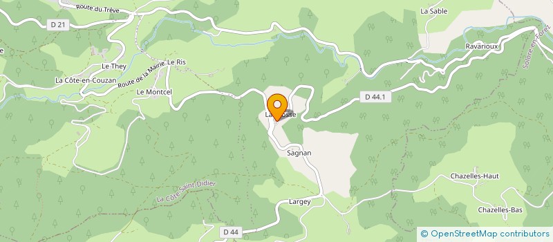 localisation de l'entreprise MONSIEUR GEORGES ROLLAND  SAINT-DIDIER-SUR-ROCHEFORT