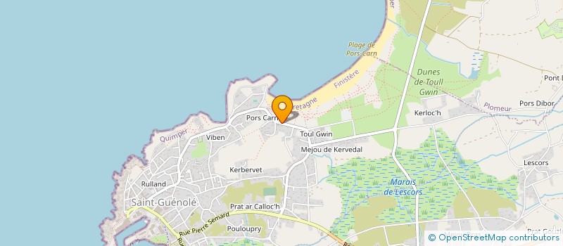 localisation de l'entreprise MONSIEUR GEORGES ROLLAND à PENMARCH