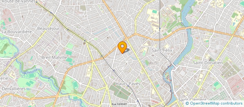 localisation de l'entreprise MONSIEUR GEORGES ROMEO à NANTES