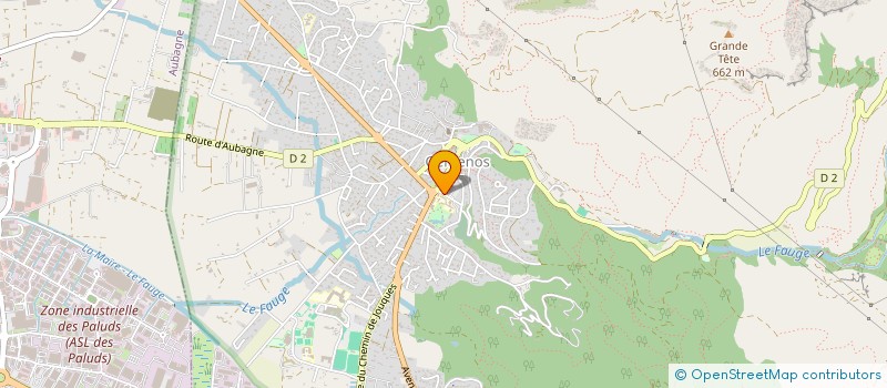 localisation de l'entreprise MONSIEUR GEORGES ROUQUET  GEMENOS