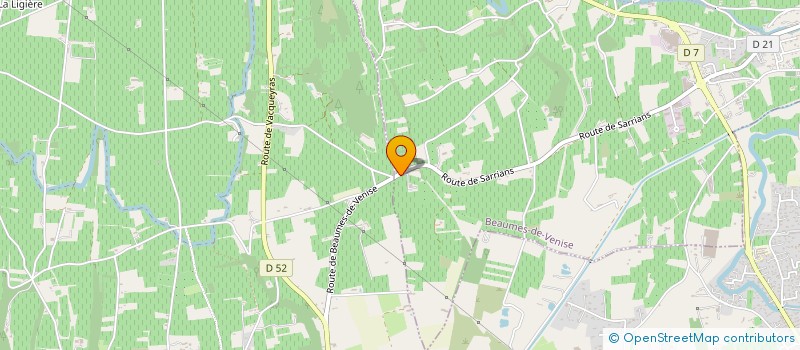 localisation de l'entreprise MONSIEUR GEORGES ROUX  GIGONDAS