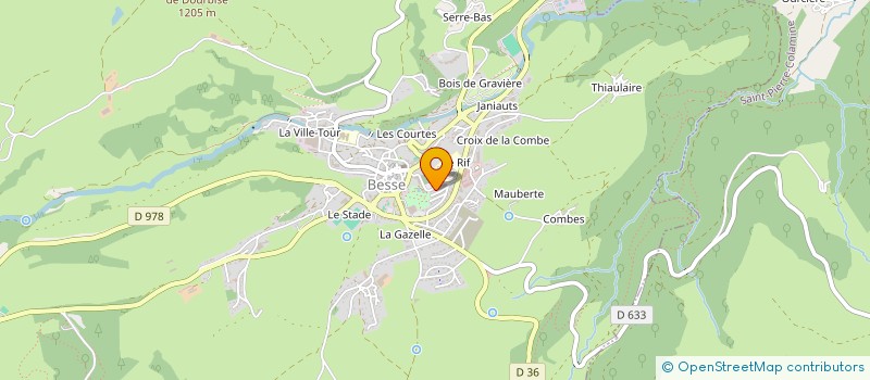 localisation de l'entreprise MONSIEUR GEORGES ROUX à BESSE-ET-SAINT-ANASTAISE