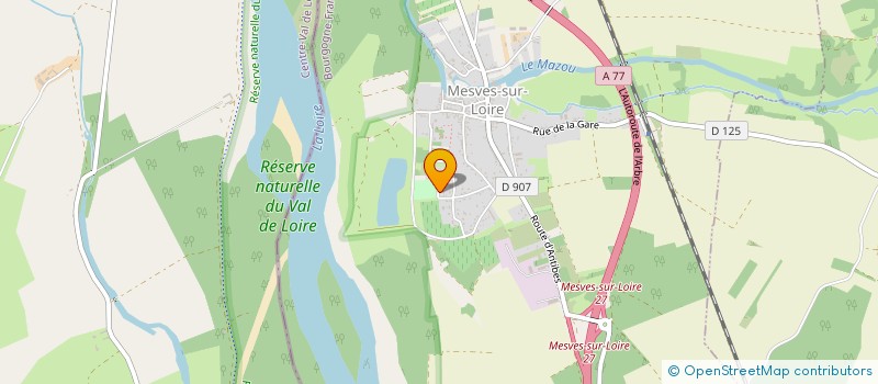 localisation de l'entreprise MONSIEUR GEORGES ROY à MESVES-SUR-LOIRE