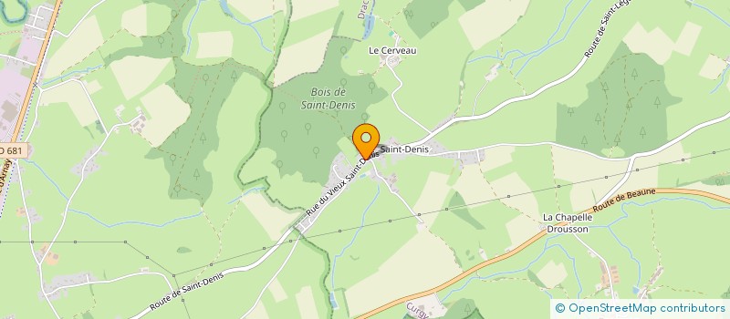 localisation de l'entreprise MONSIEUR GEORGES ROZIER  CURGY