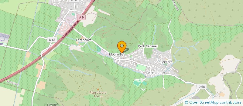 localisation de l'entreprise MONSIEUR GEORGES RUBIO  ARMISSAN