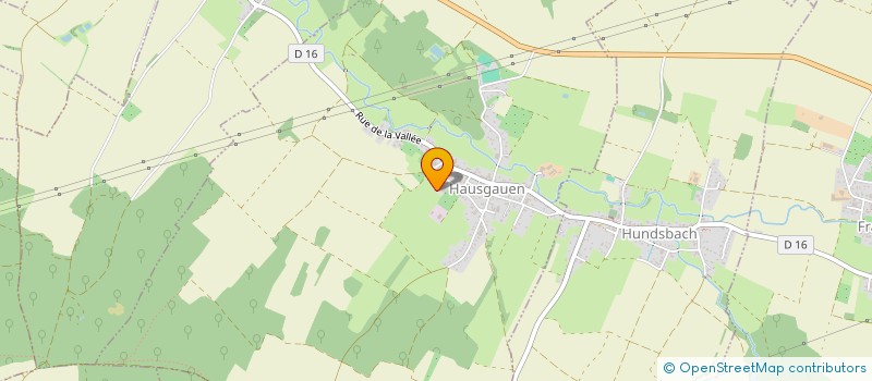 localisation de l'entreprise MONSIEUR GEORGES RUMMELHART  HAUSGAUEN