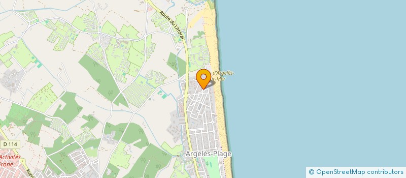 localisation de l'entreprise MONSIEUR GEORGES SABBATUCCI  ARGELES-SUR-MER