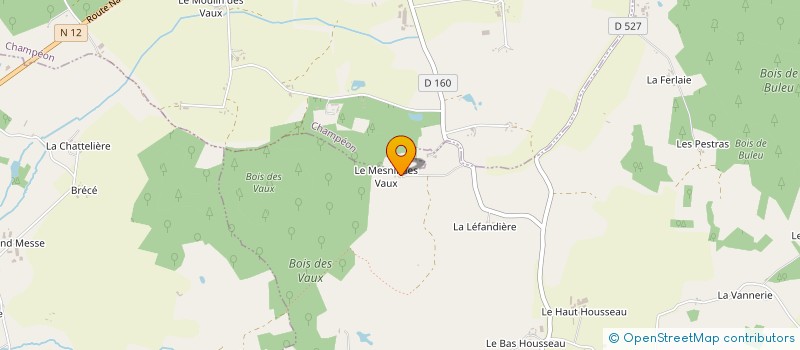 localisation de l'entreprise MONSIEUR GEORGES SABLE  MARCILLE-LA-VILLE