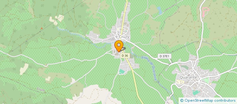 localisation de l'entreprise MONSIEUR GEORGES SABY  CRUZY