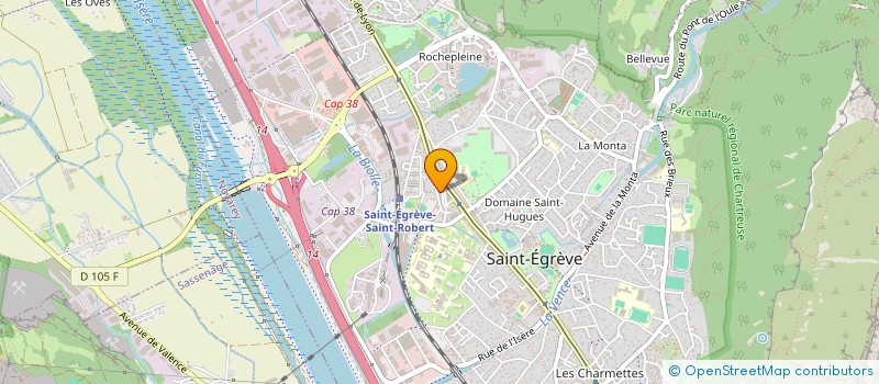 localisation de l'entreprise MONSIEUR GEORGES SAGNIER à SAINT-EGREVE