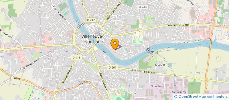 localisation de l'entreprise MONSIEUR GEORGES SAIGNE à VILLENEUVE-SUR-LOT