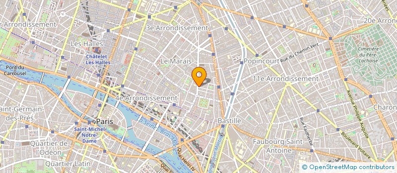 localisation de l'entreprise MONSIEUR GEORGES SAILLARD  PARIS