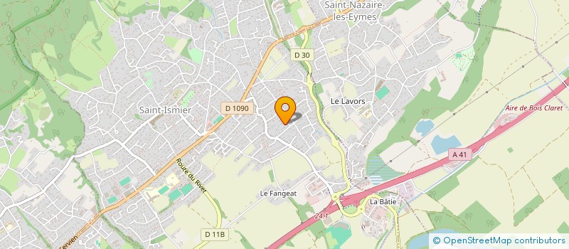 localisation de l'entreprise MONSIEUR GEORGES SAILLER  MONTBONNOT-SAINT-MARTIN