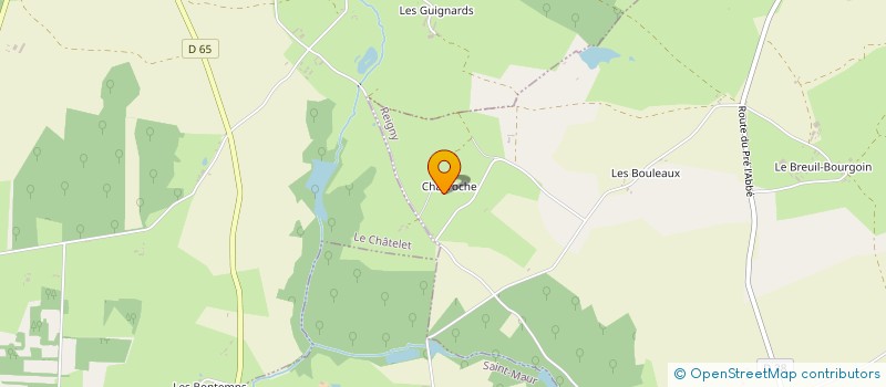 localisation de l'entreprise MONSIEUR GEORGES SAINSARD à REIGNY