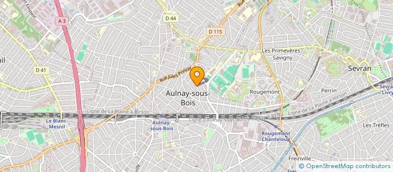 localisation de l'entreprise MONSIEUR GEORGES SANCHEZ à AULNAY-SOUS-BOIS