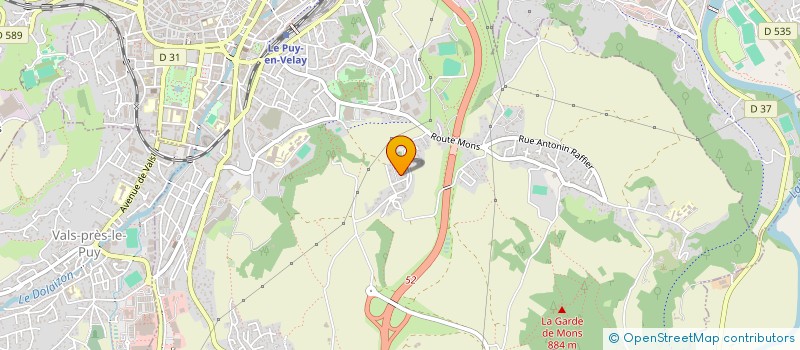 localisation de l'entreprise MONSIEUR GEORGES SANIAL à LE PUY-EN-VELAY