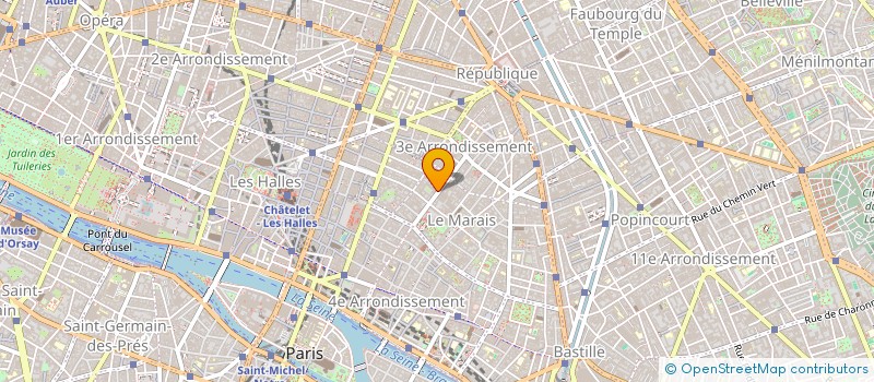 localisation de l'entreprise MONSIEUR GEORGES SANTELLI  PARIS