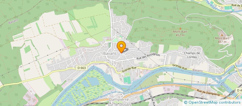 localisation de l'entreprise MONSIEUR GEORGES SARKISSIAN  BAVANS