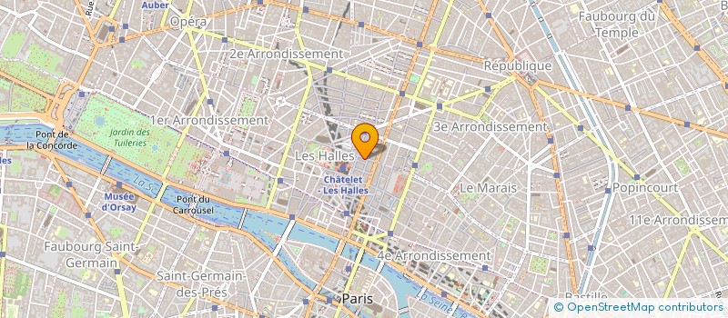 localisation de l'entreprise MONSIEUR GEORGES SAUVAGEOT  PARIS