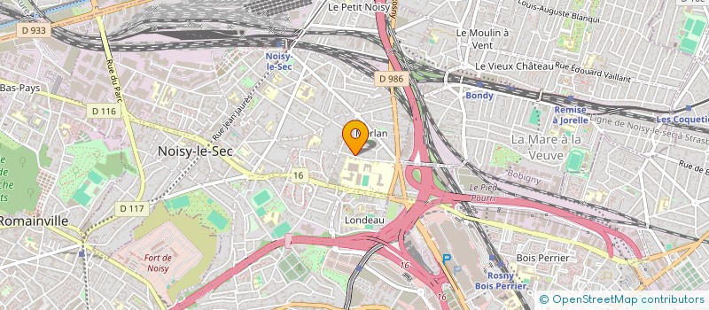 localisation de l'entreprise MONSIEUR GEORGES SAVOLDI à NOISY-LE-SEC