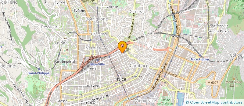 localisation de l'entreprise MONSIEUR GEORGES SCARSO à NICE