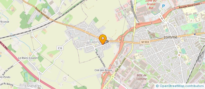 localisation de l'entreprise MONSIEUR GEORGES SCHERPEREEL à LILLE