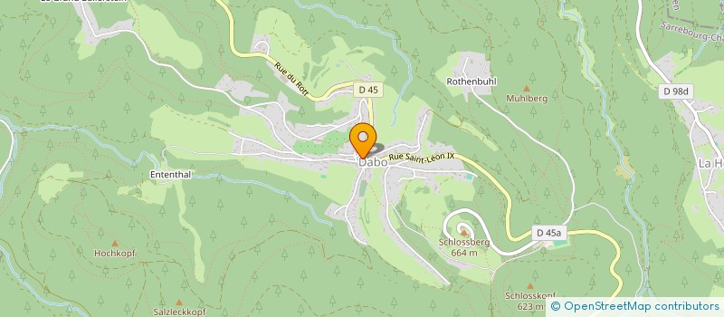 localisation de l'entreprise MONSIEUR GEORGES SCHOTT  DABO